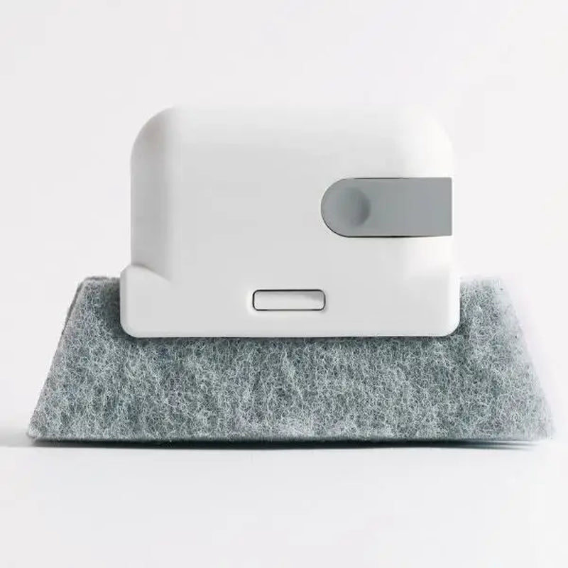 Ultimate Window Groove Cleaning Tool - Handheld Brush for Door Gaps, Keyboards, and Kitchen Floors