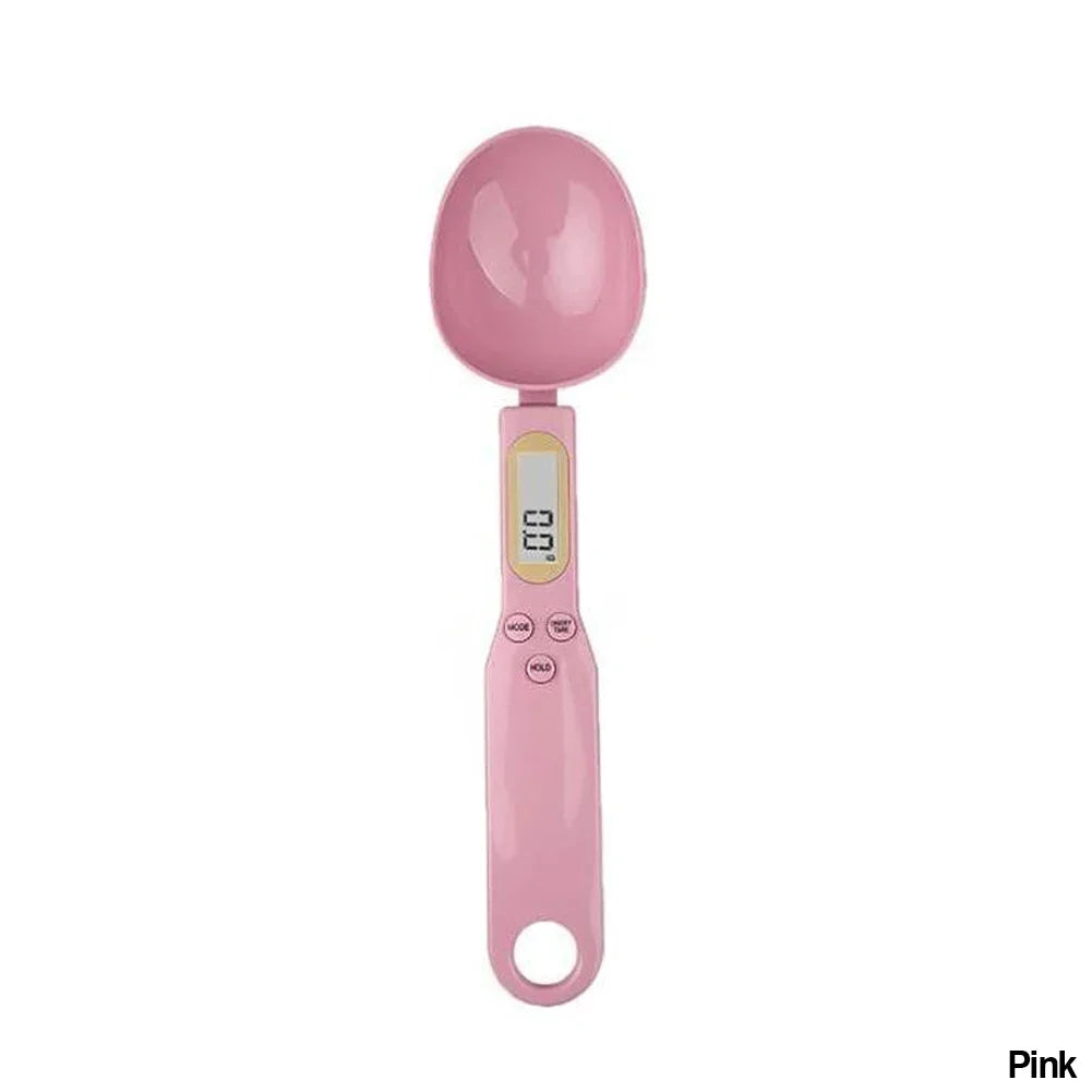 Digital Measuring Spoon Scale (500g / 0.1g) – LCD Electronic Food & Baking Scoop