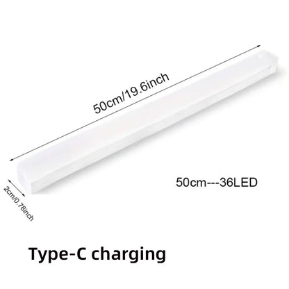 Rechargeable Wireless LED Motion Sensor Night Lights for Closet, Kitchen, Bedroom, Cabinet, and Stairs