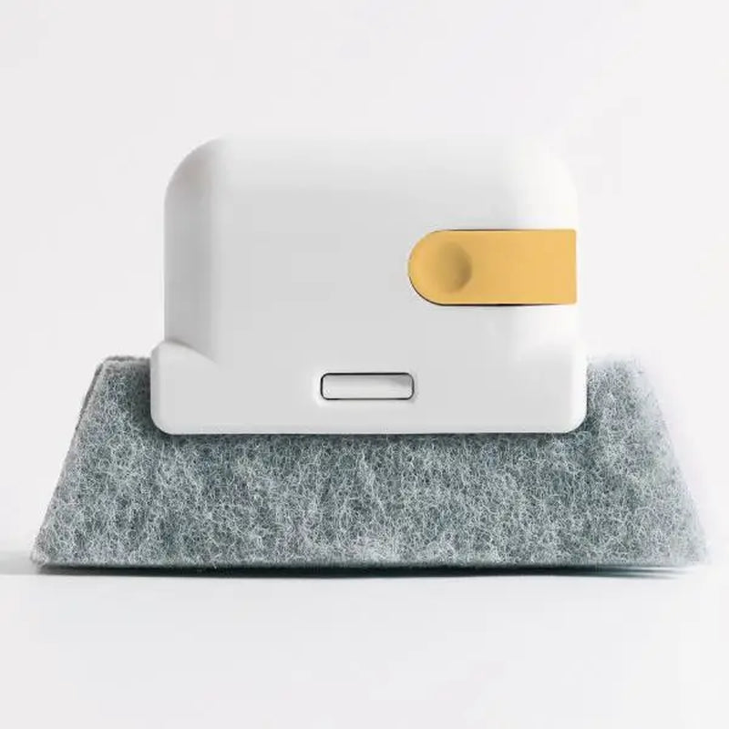 Ultimate Window Groove Cleaning Tool - Handheld Brush for Door Gaps, Keyboards, and Kitchen Floors