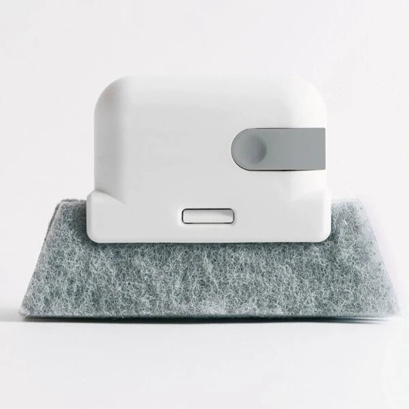 Ultimate Window Groove Cleaning Tool - Handheld Brush for Door Gaps, Keyboards, and Kitchen Floors