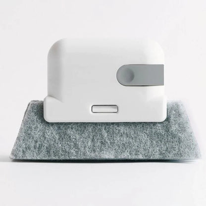 Ultimate Window Groove Cleaning Tool - Handheld Brush for Door Gaps, Keyboards, and Kitchen Floors