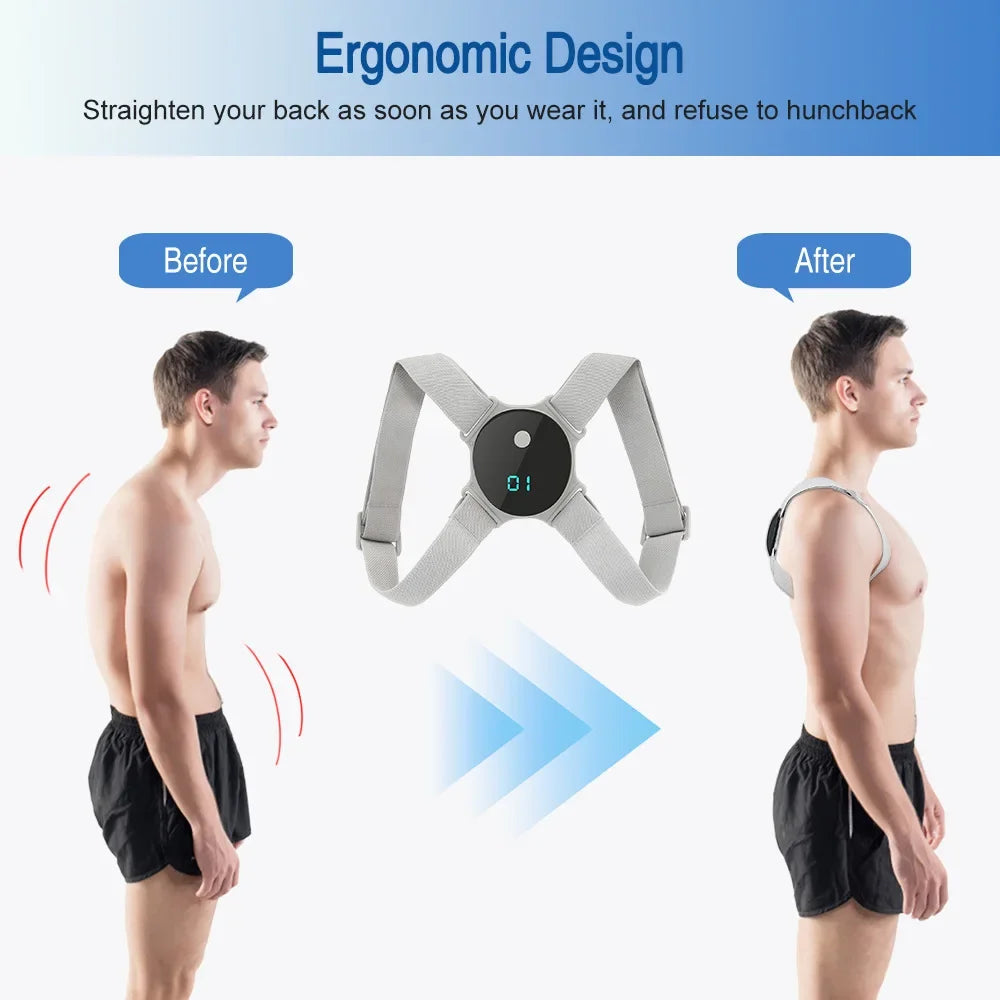 Transform Your Posture with the Smart Vibration Reminder Corrector – Ideal for All Ages!