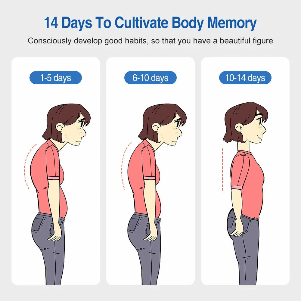 Transform Your Posture with the Smart Vibration Reminder Corrector – Ideal for All Ages!