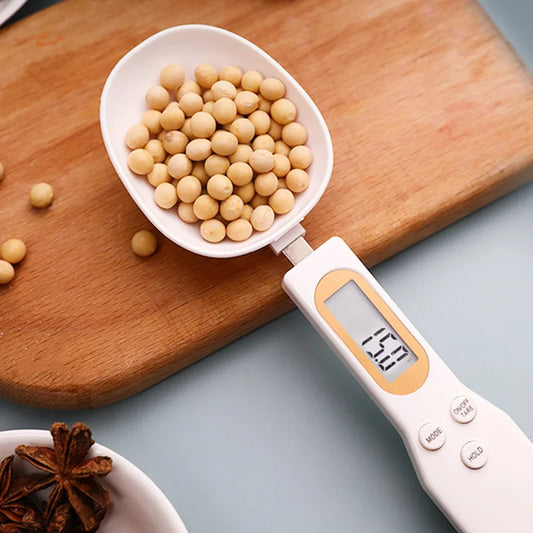 Digital Measuring Spoon Scale (500g / 0.1g) – LCD Electronic Food & Baking Scoop