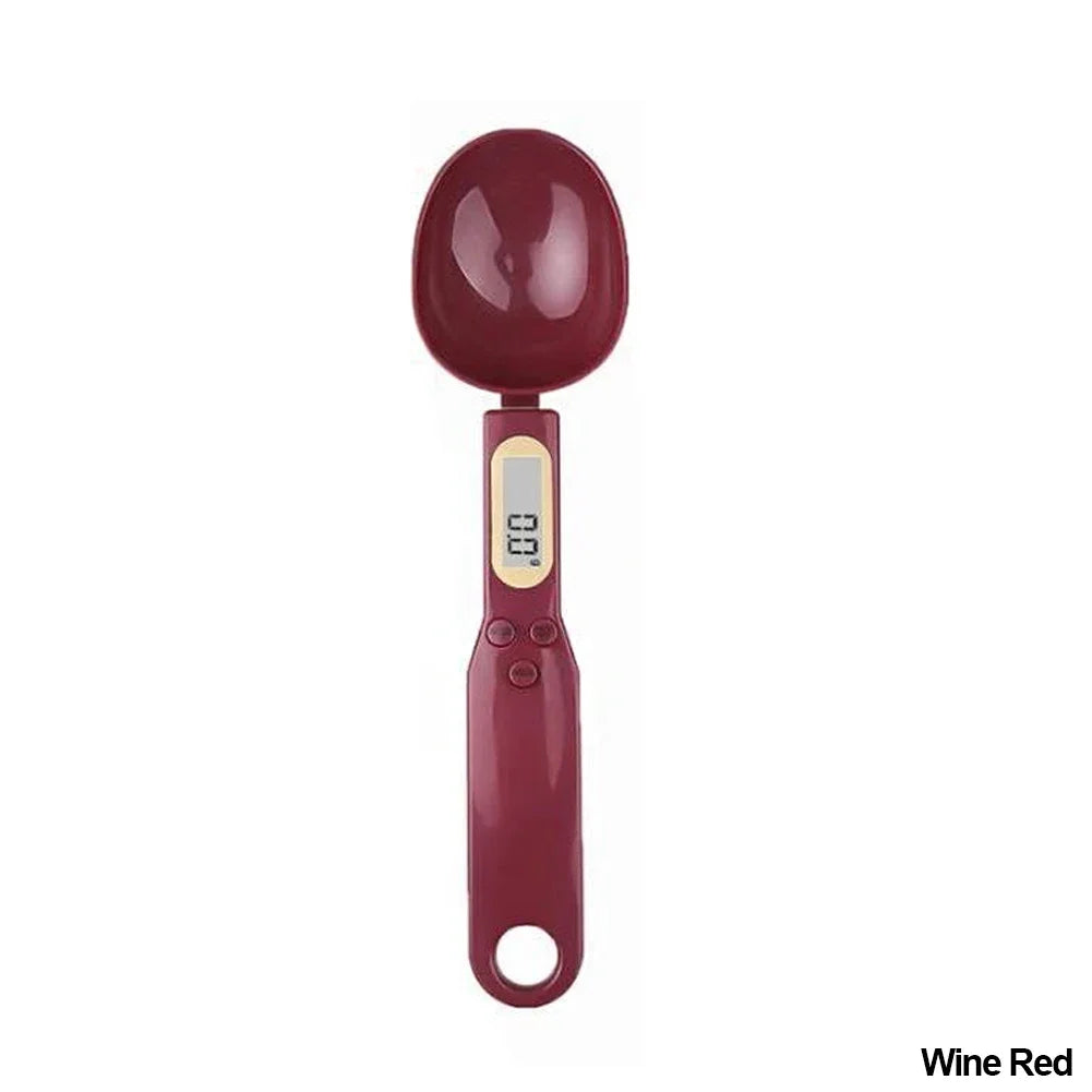 Digital Measuring Spoon Scale (500g / 0.1g) – LCD Electronic Food & Baking Scoop