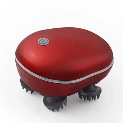 Rechargeable Electric Scalp Massager Brush - Handheld Hair Growth Stimulator for Ultimate Relaxation